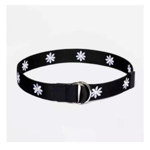 Daisy print belts